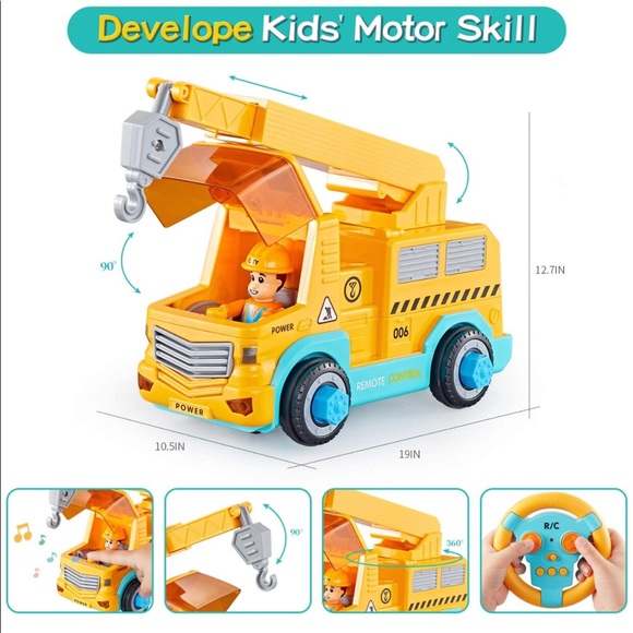 Remote Control Construction Vehicle - Picture 4 of 8